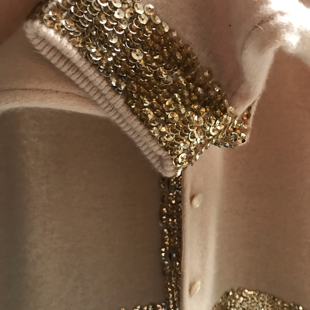 Vintage Sweater with Gold Sequence. 38 - Picture 5 of 6